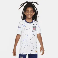 USMNT 2023 Stadium Home Big детские (для мальчиков) Nike Dri-FIT Soccer Jersey цвет белый