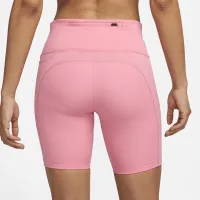 Nike женская Tight Mid-Rise Ribbed-Panel Running шорты с карманамиPink