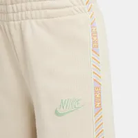 Nike Happy Camper Little дитячі French Terry комплект колір коричневий
