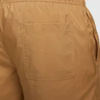 Nike Club мужские Woven Flow шорты цвет коричневый