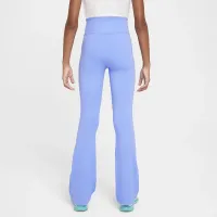 Nike One Girls' Dri-FIT Flaколір червоний лосіни блакитний