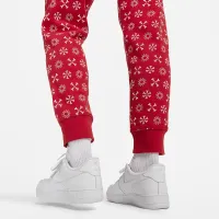Nike Sportswear Club Fleece мужские Monogram Joggers цвет красный