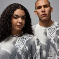 Nike Air Jordan чоловічі Knit Sweater колір білий