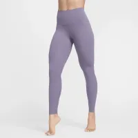 Nike Zenvy женская Gentle-Support С высокой Талией Full-Length лосины цвет фиолетовый