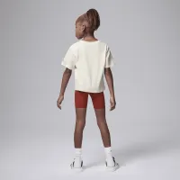 Nike Jordan Brooklyn Mini Me Little детские Bike шорты набор цвет красный