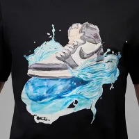 Nike Jordan Flight Essentials AJ1 чоловічі Short-Sleeve футболка колір чорний