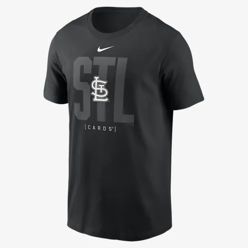 St. Louis Cardinals Fashion Local чоловічі Nike MLB футболка колір чорний