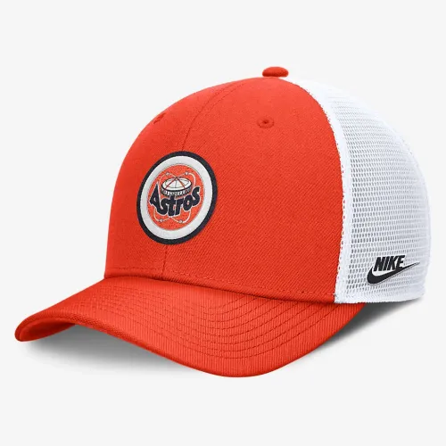 Houston Astros Cooperstown Rise чоловічі Nike Dri-FIT MLB Trucker Adjustable Hat Orange