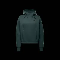 Nike Sportswear Tech Fleece женская оверсайз Толстовка с капюшоном цвет зеленый