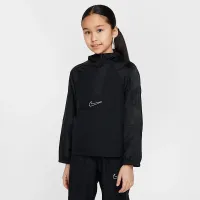 Nike Academy Big дитячі 1/2-Zip Hooded Soccer Track Куртка колір чорний