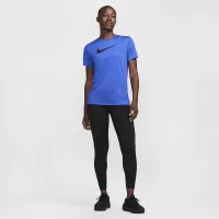 Nike женская Dri-FIT Graphic футболка синий