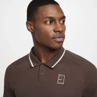 NikeCourt Heritage чоловічі Tennis Polo колір коричневий