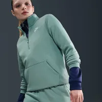 Nike Sportswear Club Fleece женская Mid-Rise шорты цвет зеленый