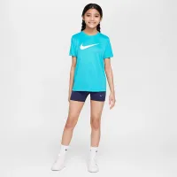 Nike Legend Big детские Dri-FIT футболка цвет зеленый