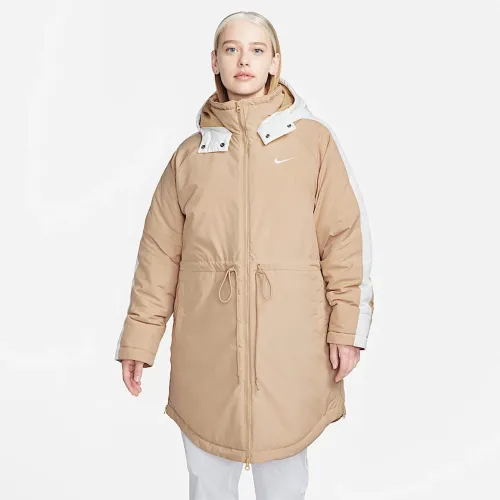 Nike Sportswear Essential женская Куртка цвет коричневый