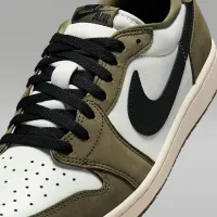 Nike Air Jordan 1 Retro Low чоловічі Кросівки колір зелений