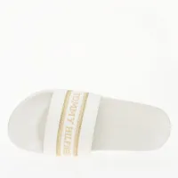 Шлёпанцы Tommy Hilfiger Poolslide With Webbing FW0FW07845-YBL - Белые