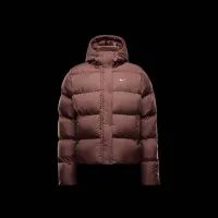 Nike Sportswear Metro Puffer женская Therma-FIT Loose Hooded Куртка цвет коричневый