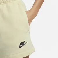 Nike Sportswear Club Fleece женская Mid-Rise шорты цвет белый