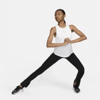 Nike One Classic жіноча Dri-FIT Tank Top колір білий