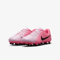 Nike Jr. Tiempo Legend 10 Club Little/Big детские MG Low-Top футбольные бутсы Pink