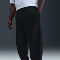 Nike Solo Swoosh мужские Cuffed Fleece Pants цвет черный