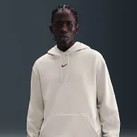 Nike NOCTA мужские Fleece Толстовка с капюшоном цвет коричневый