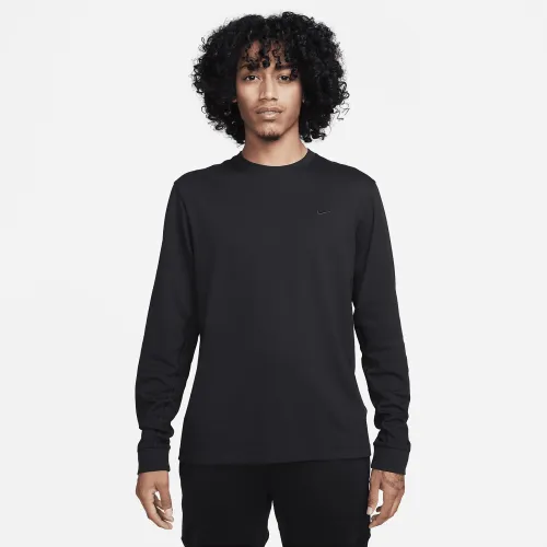 Nike Primary мужские Dri-FIT Long-Sleeve Versatile Top цвет черный