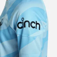 Tottenham Hotspur 2023/24 Stadium Goalkeeper Big дитячі Nike Dri-FIT Soccer Short-Sleeve Jersey блакитний