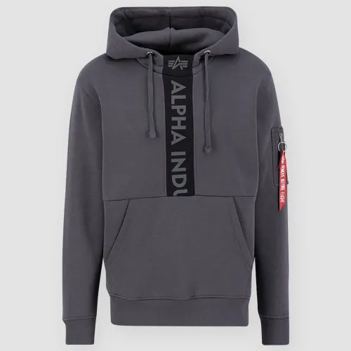 Кофта/футболка Alpha Industries Front Print Hoody 138331684 - Сіра