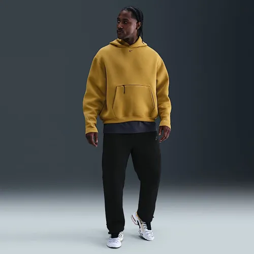 Nike Tech чоловічі Open-Hem Fleece Pants колір чорний