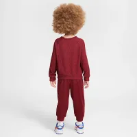 Nike Sportswear Toddler 2-Piece Cable Knit комплект колір червоний