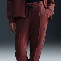 Nike Sportswear Tech Fleece жіноча Mid-Rise Joggers колір коричневий