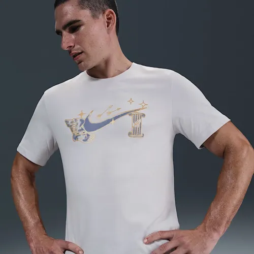 Nike чоловічі Dri-FIT Running футболка колір сірий