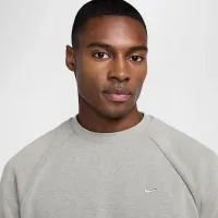 Nike Primary Fleece мужские Dri-FIT UV Performance Crew цвет зеленый