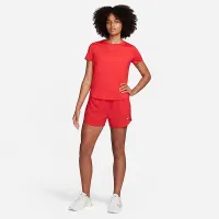 Nike One Classic жіноча Dri-FIT Short-Sleeve Top колір червоний