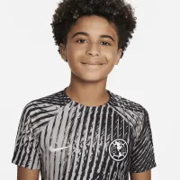 Club Америка Big детские Nike Dri-FIT Pre-Match Soccer Top цвет черный