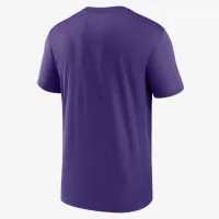 LSU Tigers Legend Baseball Icon мужские Nike Dri-FIT College футболка цвет фиолетовый