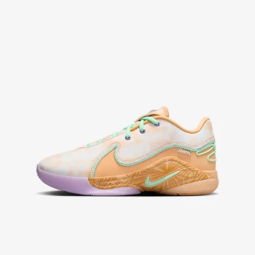 Nike LeBron XXII Big детские баскетбольные Кроссовки цвет коричневый