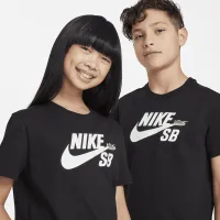 Nike SB Big детские футболка цвет черный