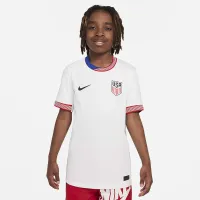 USMNT 2024 Match Home Big детские Nike Dri-FIT ADV Soccer Authentic Jersey цвет белый