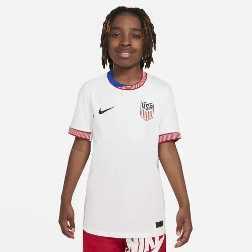 USMNT 2024 Match Home Big детские Nike Dri-FIT ADV Soccer Authentic Jersey цвет белый