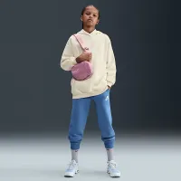 Nike Sportswear Club Fleece Big детские оверсайз Pullover Толстовка с капюшоном цвет коричневый