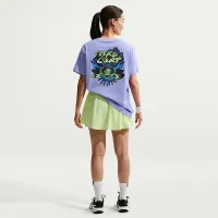 Nike Slam жіноча Dri-FIT Tennis футболка колір фіолетовий