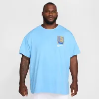 Nike мужские Max90 баскетбольные футболка синий