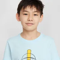 Nike Sportswear Big детские футболка синий