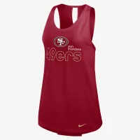 San Francisco 49ers женская Nike Dri-FIT NFL Tank Top цвет красный