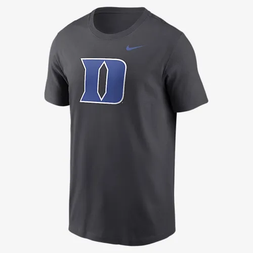 Duke блакитний Devils Primetime Logo чоловічі Nike College футболка колір сірий