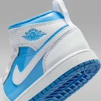 Nike Jordan 1 Mid SE Little дитячі Кросівки колір білий