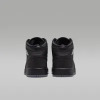 Nike Air Jordan 1 Mid Big детские Кроссовки цвет черный